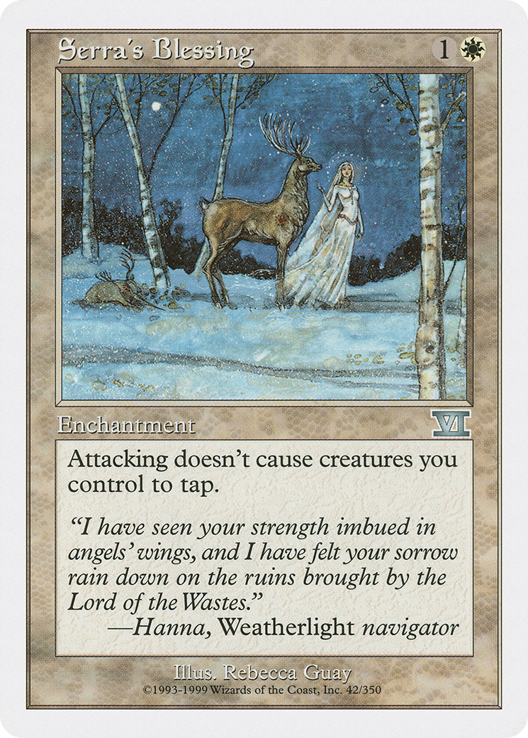Serra's Blessing (042) - Classic Sixth Edition