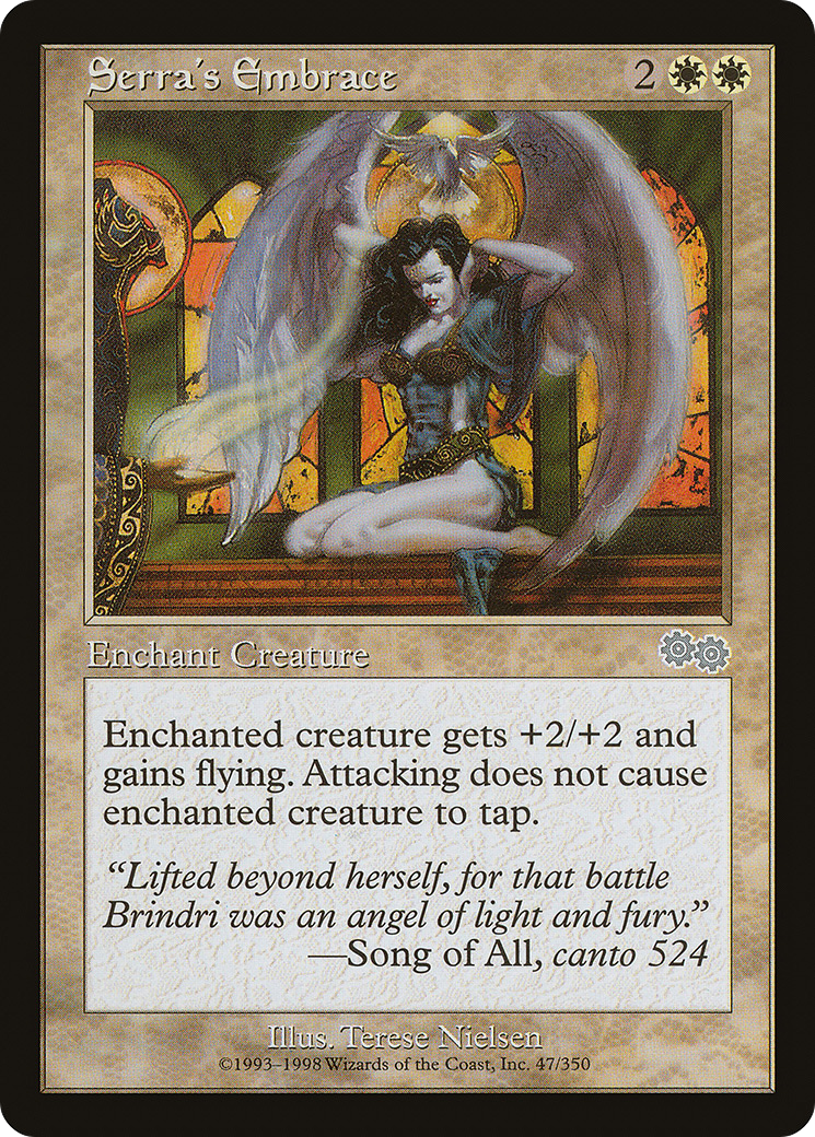 Serra's Embrace (047) - Urza's Saga