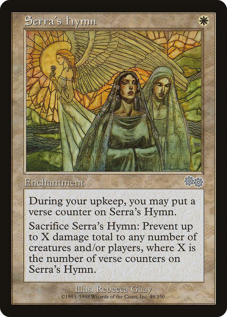 Serra's Hymn (048) - Urza's Saga