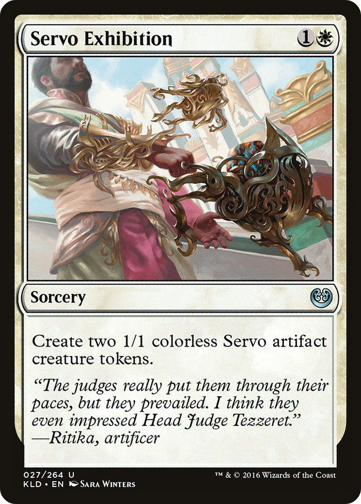 Servo Exhibition (027) Foil - Kaladesh