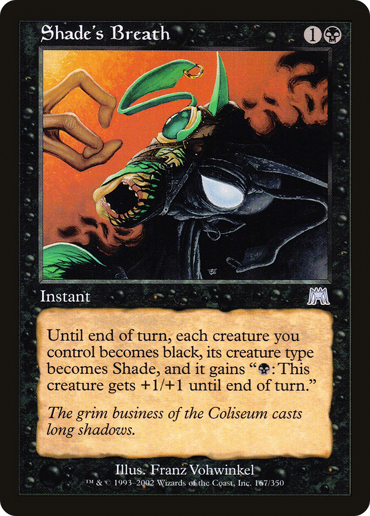 Shade's Breath (167) Foil - Onslaught