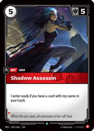 Shadow Assassin (013) Foil - Vendetta