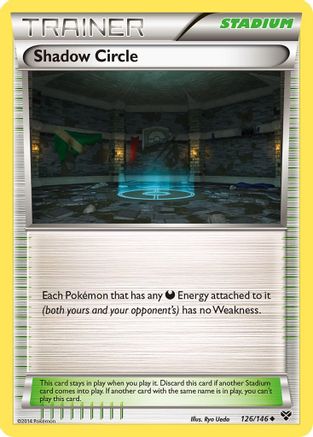 Shadow Circle (126) Reverse Holofoil - XY Base Set