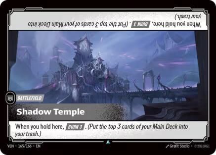 Shadow Temple (165) Foil - Vendetta