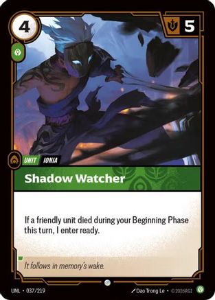 Shadow Watcher (037) - Unleashed