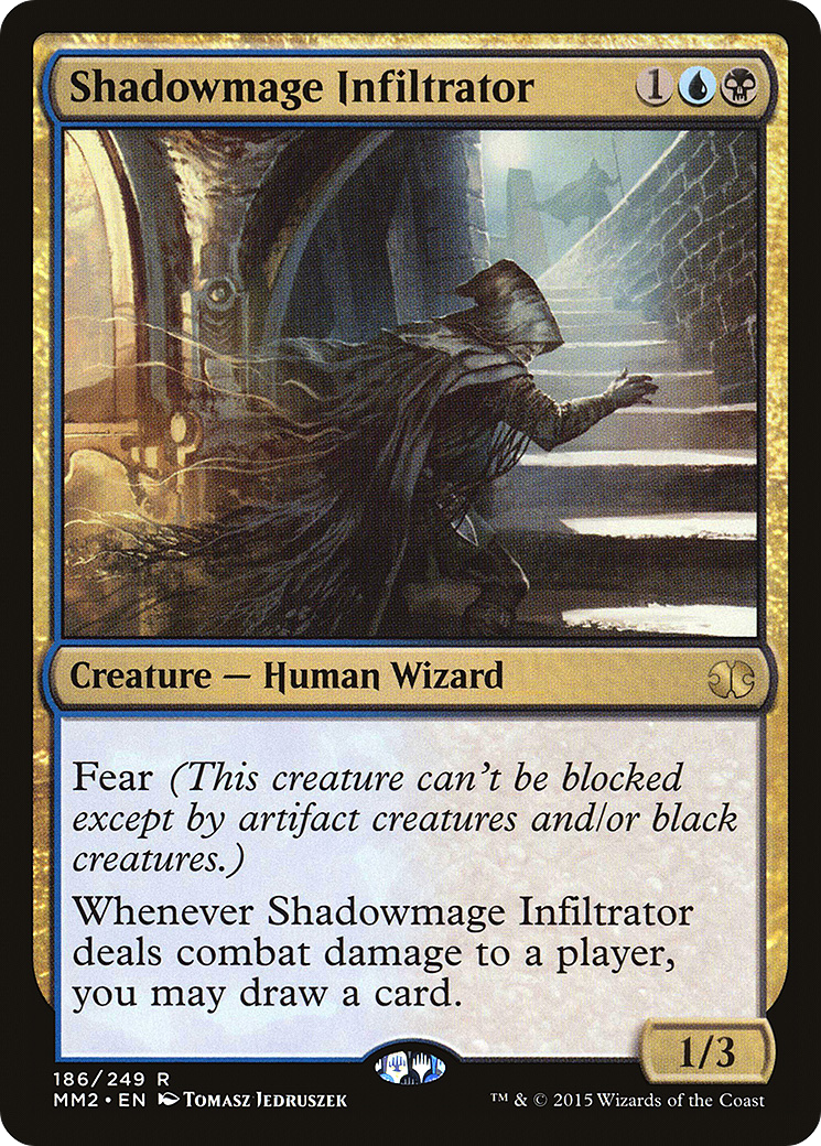 Shadowmage Infiltrator (186) Foil - Modern Masters 2015