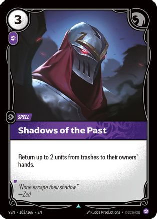 Shadows of the Past (103) Foil - Vendetta
