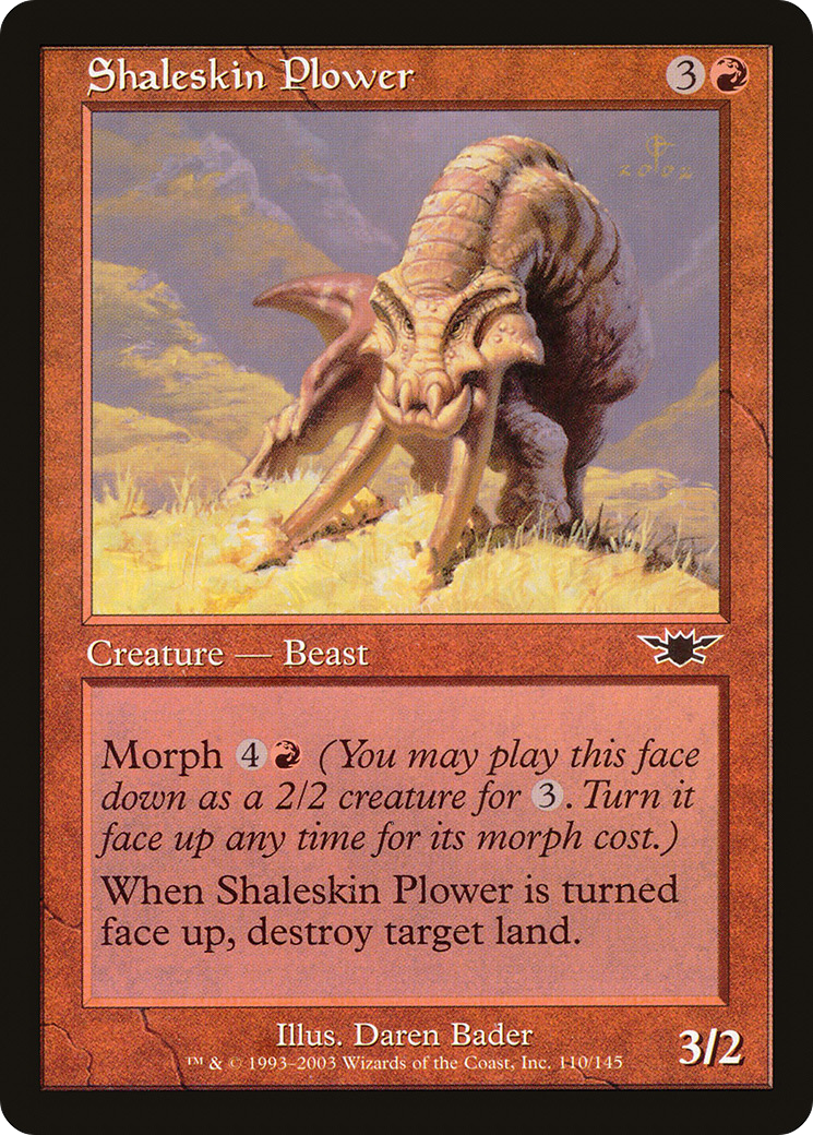 Shaleskin Plower (110) Foil - Legions