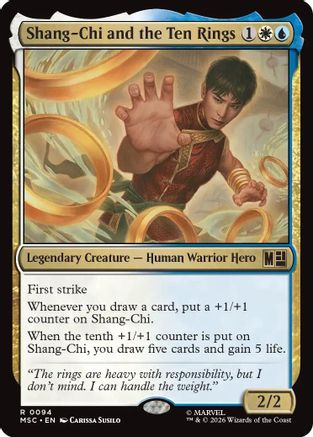Shang-Chi and the Ten Rings (094) Surge Foil - Commander: Marvel Super Heroes