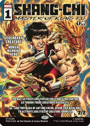 Shang-Chi, Master of Kung Fu (Classic Comic) (396) Foil - Marvel Super Heroes