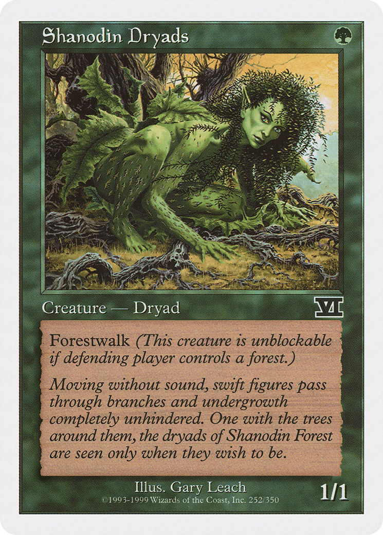 Shanodin Dryads (252) - Classic Sixth Edition