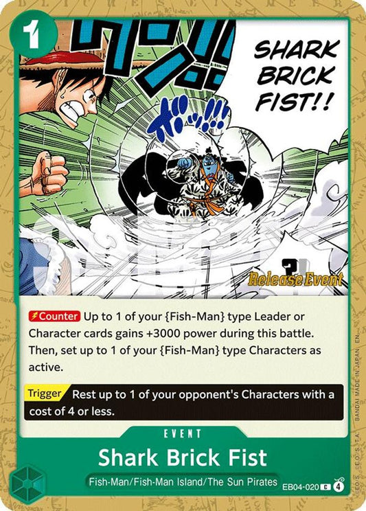 Shark Brick Fist (EB04-020) Release Event Cards