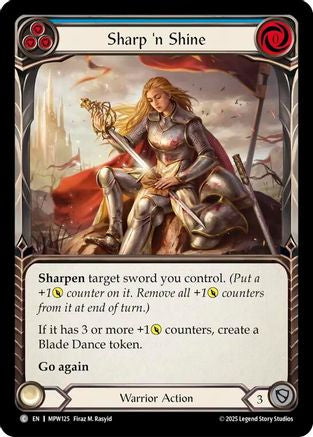 Sharp 'n Shine (Blue) (MPW125) - Mastery Pack Warrior