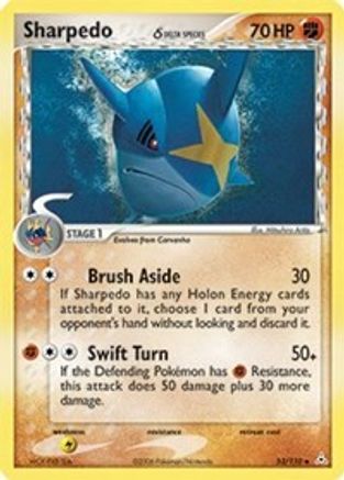 Sharpedo (Delta Species) (53) Reverse Holofoil - Holon Phantoms