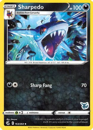Sharpedo (Eevee) (163) - Battle Academy 2022