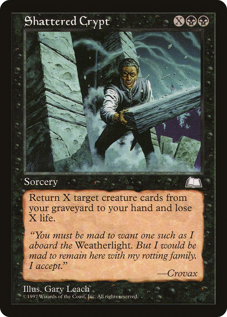 Shattered Crypt - Weatherlight