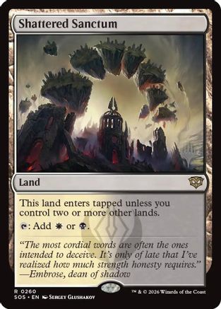 Shattered Sanctum (Promo Pack) (260) Foil - Secrets of Strixhaven