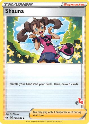 Shauna (#21 Cinderace) (240) - Battle Academy 2022