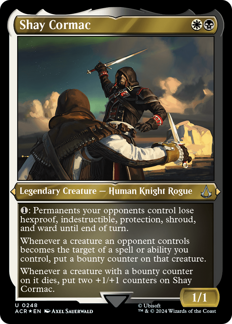 Shay Cormac (248) Etched Foil - Assassin's Creed