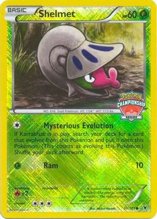 Shelmet (Championship Series) (11) Reverse Holofoil - Noble Victories