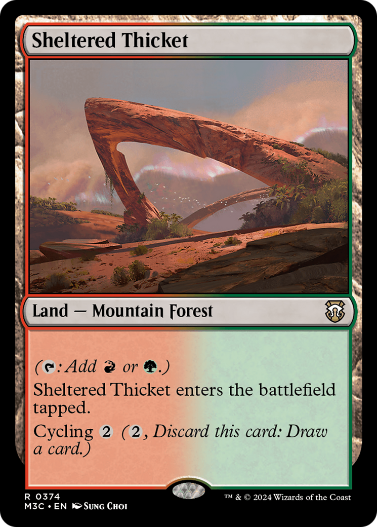 Sheltered Thicket (374) - Commander: Modern Horizons 3