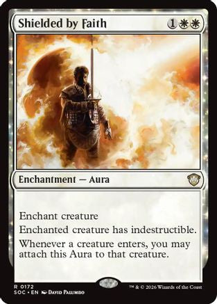Shielded by Faith (172) - Commander: Secrets of Strixhaven