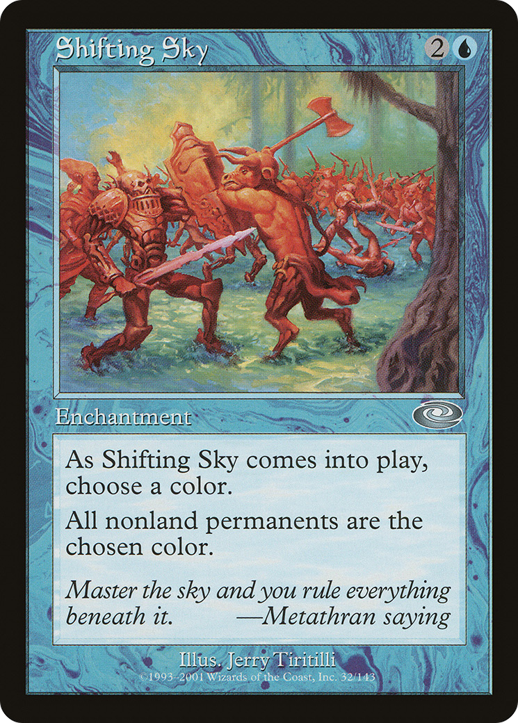 Shifting Sky (032) Foil - Planeshift