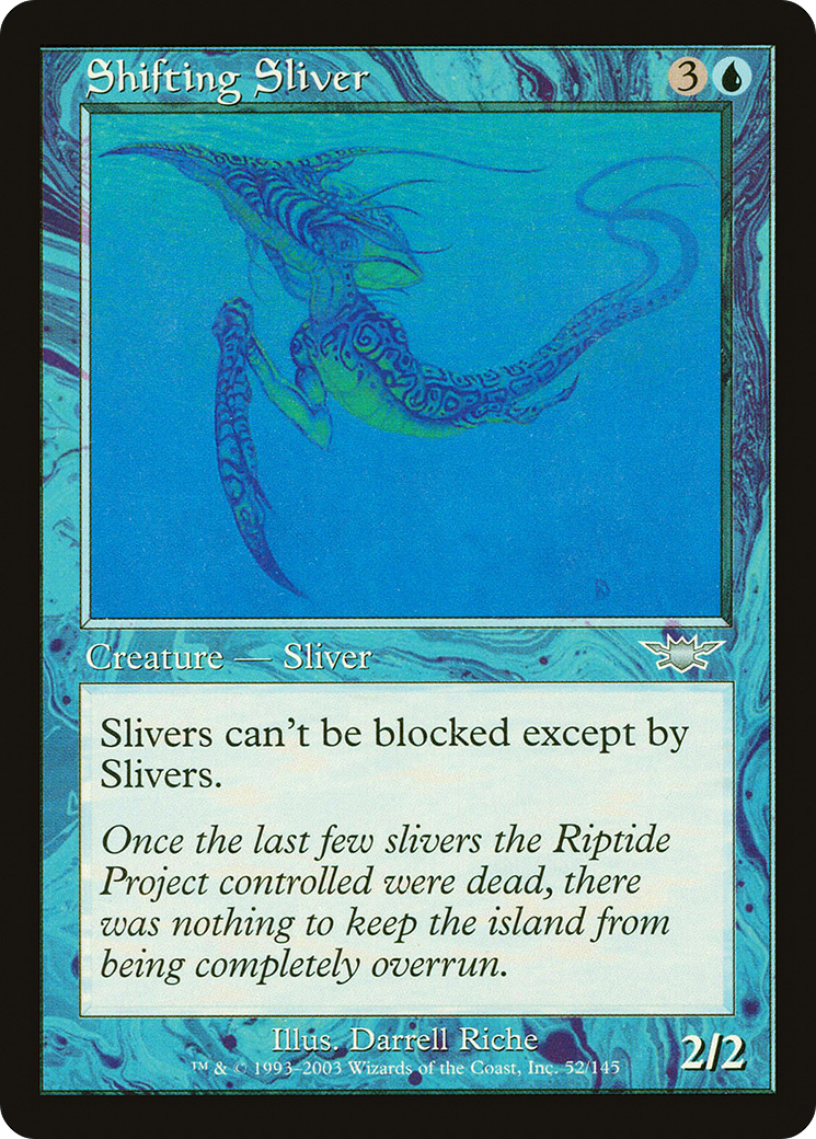 Shifting Sliver (052) Foil - Legions