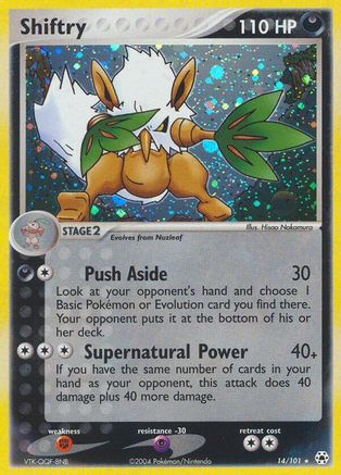Shiftry (14) Holofoil - Hidden Legends