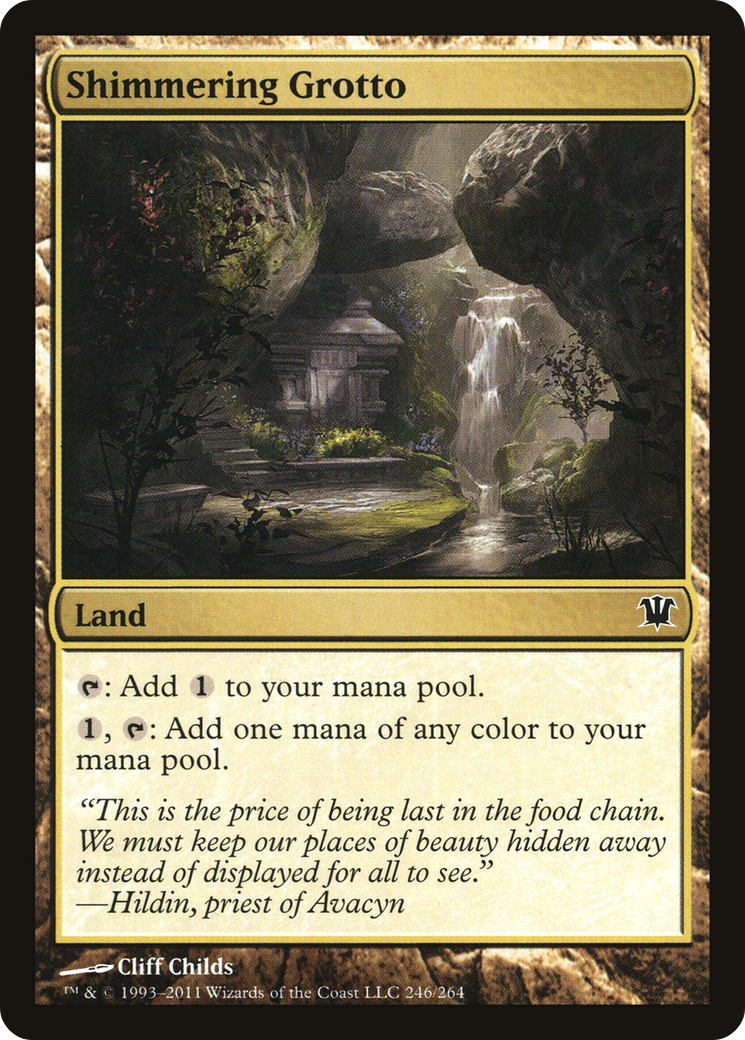 Shimmering Grotto (246) Foil - Innistrad