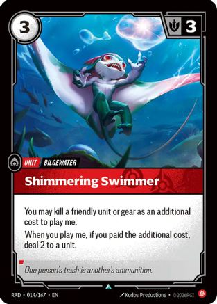 Shimmering Swimmer (014) - Radiance