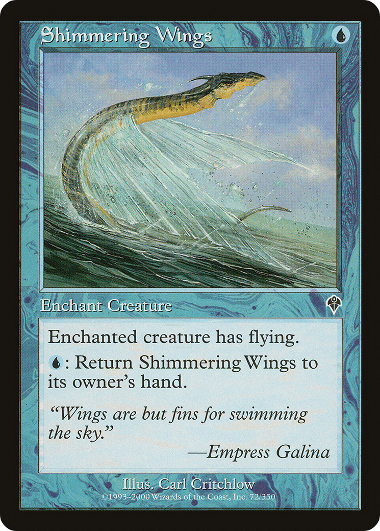 Shimmering Wings (072) Foil - Invasion