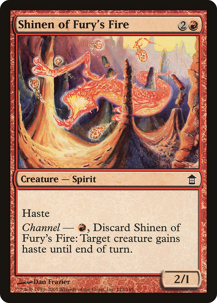 Shinen of Fury's Fire (112) - Saviors of Kamigawa