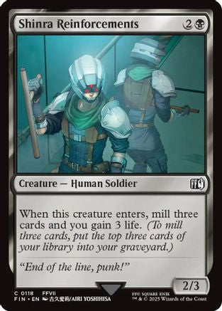 Shinra Reinforcements (118) Foil - FINAL FANTASY