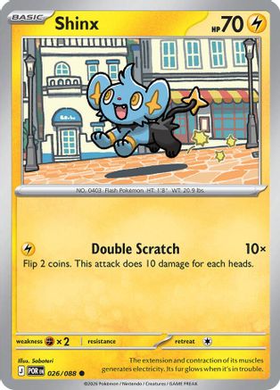 Shinx (26) Reverse Holofoil - Perfect Order