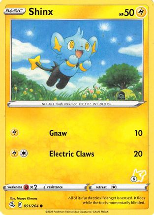 Shinx (#6 Pikachu) (91) - Battle Academy 2022