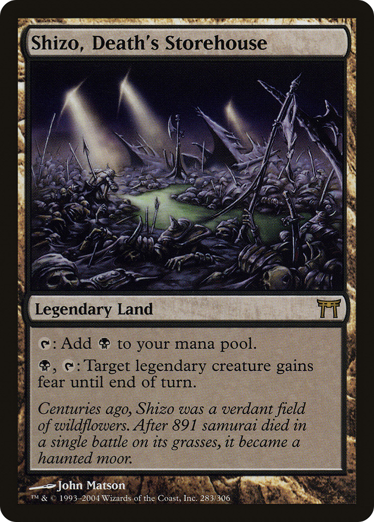 Shizo, Death's Storehouse (283) - Champions of Kamigawa