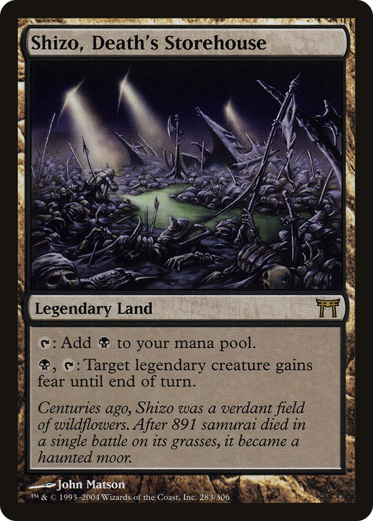 Shizo, Death's Storehouse (283) - Champions of Kamigawa