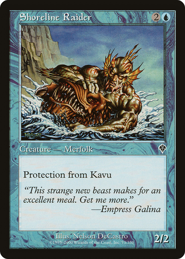 Shoreline Raider (073) Foil - Invasion