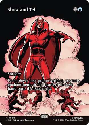 Show and Tell (060) Foil - Marvel Universe