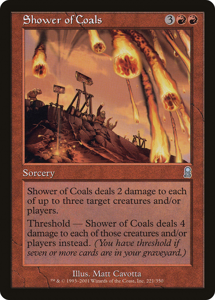 Shower of Coals (221) Foil - Odyssey