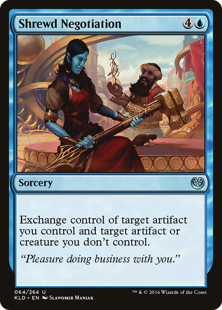 Shrewd Negotiation (064) Foil - Kaladesh