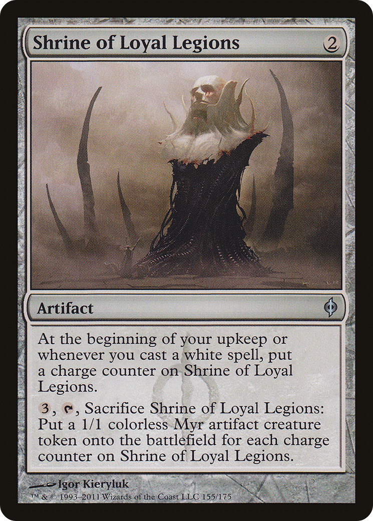 Shrine of Loyal Legions (155) Foil - New Phyrexia