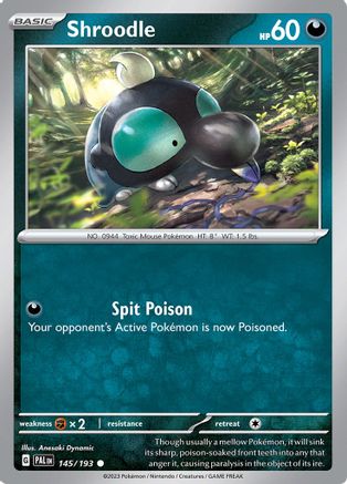 Shroodle (145) - Paldea Evolved