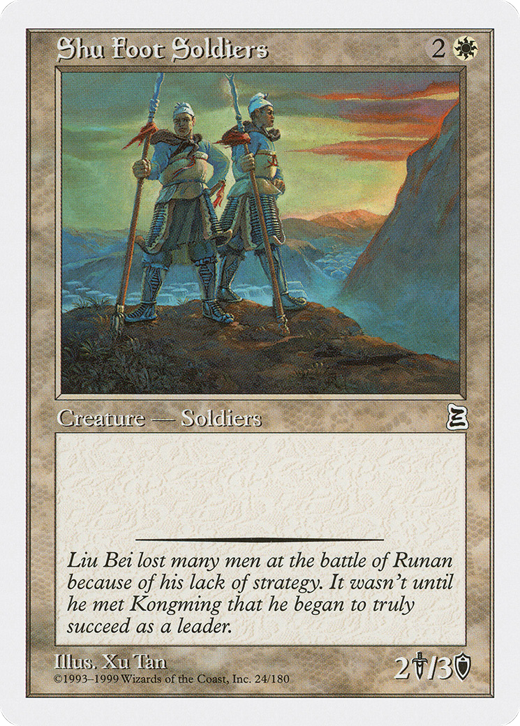 Shu Foot Soldiers (024) - Portal Three Kingdoms
