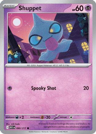 Shuppet (90) - Ascended Heroes