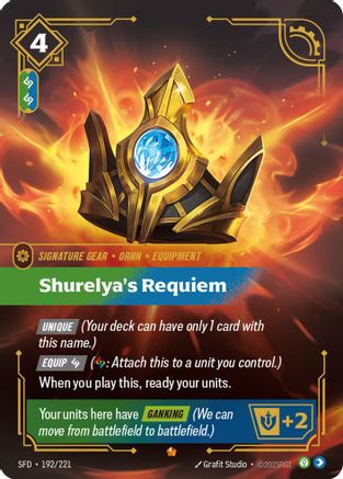 Shurelya's Requiem (192) Foil - Spiritforged