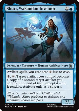 Shuri, Wakandan Inventor (075) Foil - Marvel Super Heroes