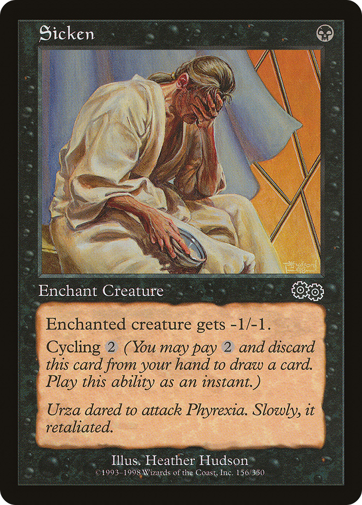 Sicken (156) - Urza's Saga