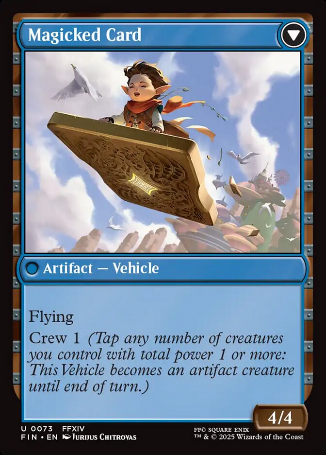 Sidequest: Card Collection // Magicked Card (073) - FINAL FANTASY